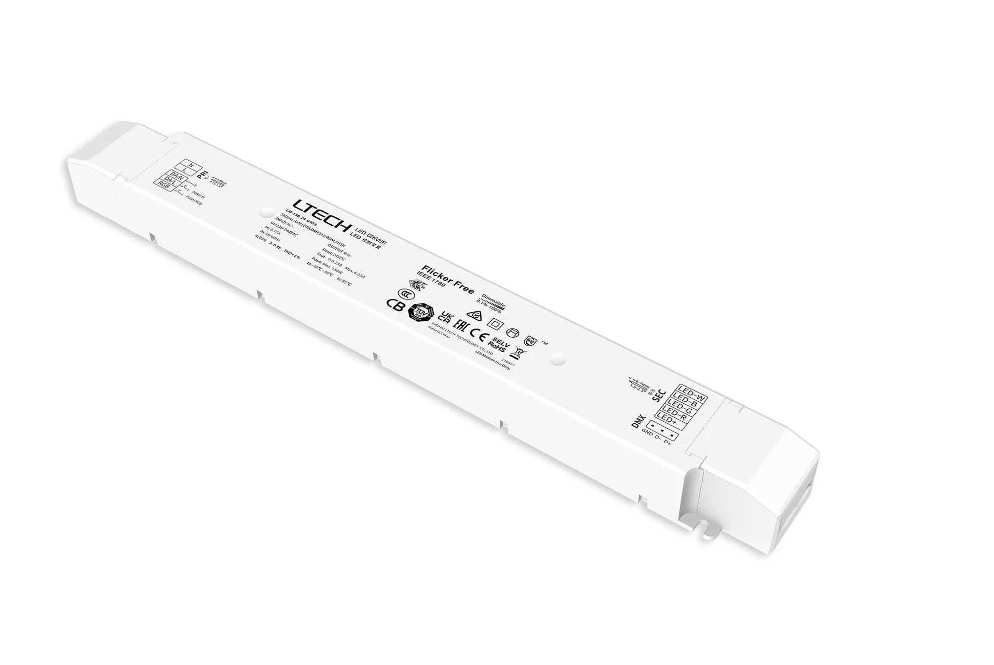 DMX Constant Voltage Drivers LTECH Multi Function Driver